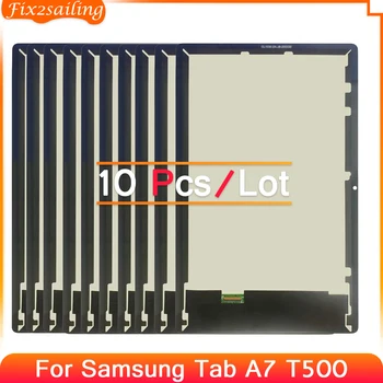 10Pcs/הרבה LCD עבור Samsung Galaxy Tab A7 10.4 (2020) SM-T500 T505 T500 תצוגה חיישן מגע מסך מגע דיגיטלית הרכבה