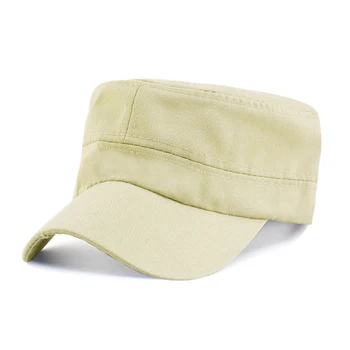 גברים כובע בייסבול חיצונית מקרית שמשיה שטוח כובע בסגנון צבאי כובע בייסבול עמיד ואיכותי