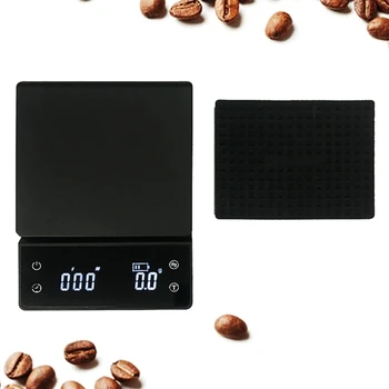 דיגיטלי קפה מידה עבור יוצקים מעל מכונת קפה 3kg/0.1 g המטבח בקנה מידה טרת