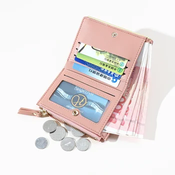 נשים ארנק עור PU של נשים הארנק עשוי מעור נשים ארנקים בעל כרטיס ליידי מטבע ארנקים נקבה הארנק בשביל ילדה
