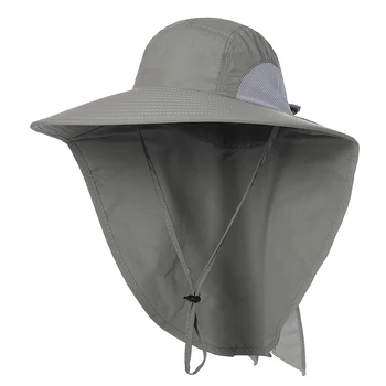 נשים השמש בקיץ כובעים הגנת UV דיג, ציד חיצוני כובע גברים לקמפינג טיולים מצחיית הכובע נשלף דייג הכובע